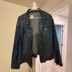 Old Navy Dark Blue Jean Jacket